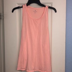 Athleta Tank peach orange loose M